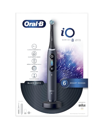 Oral-B iO8 Black Onyx (+ Zipper Case)