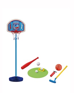 Solex 3 in 1 Combo Basketball, Baseball &amp; Golf