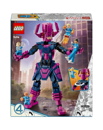 LEGO Marvel Fantastic Four vs. Galactus Construction Figure 76316