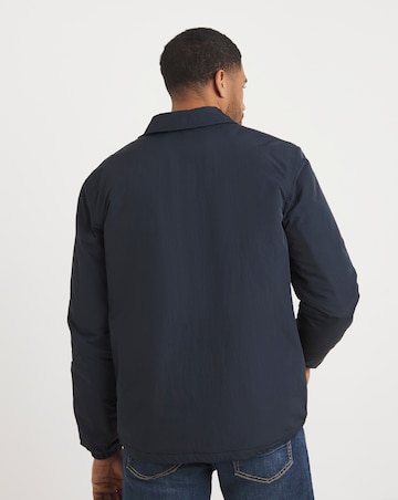 Navy Shower Resistant Lightweight Padded Jacket