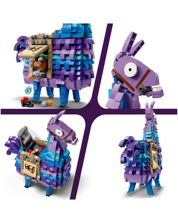 LEGO Fortnite Supply Llama Video Game Toy and Play and Display Figure 77071