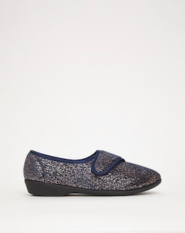 Jhulianna Touch and Close Slipper - Wide Fit (E)