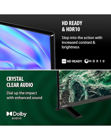 Toshiba 32WV2553DB 32in HD TV with Freely