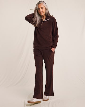Julipa Jersey Cord Pull On Trouser