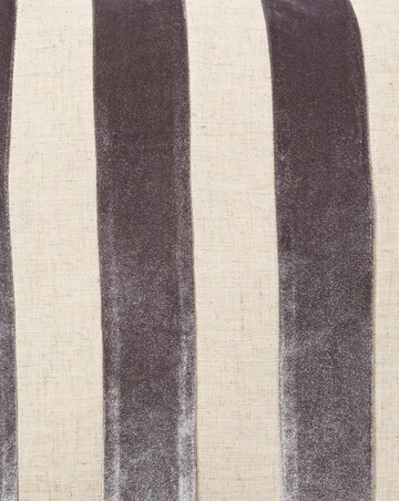 Flocked Stripe Cushion