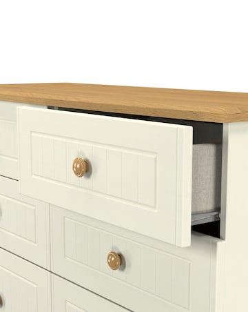 Frances Ready Assembled 6 Drawer Chest