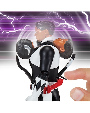 Mighty Morphin Power Rangers Auto Morphin Black Ranger Figure