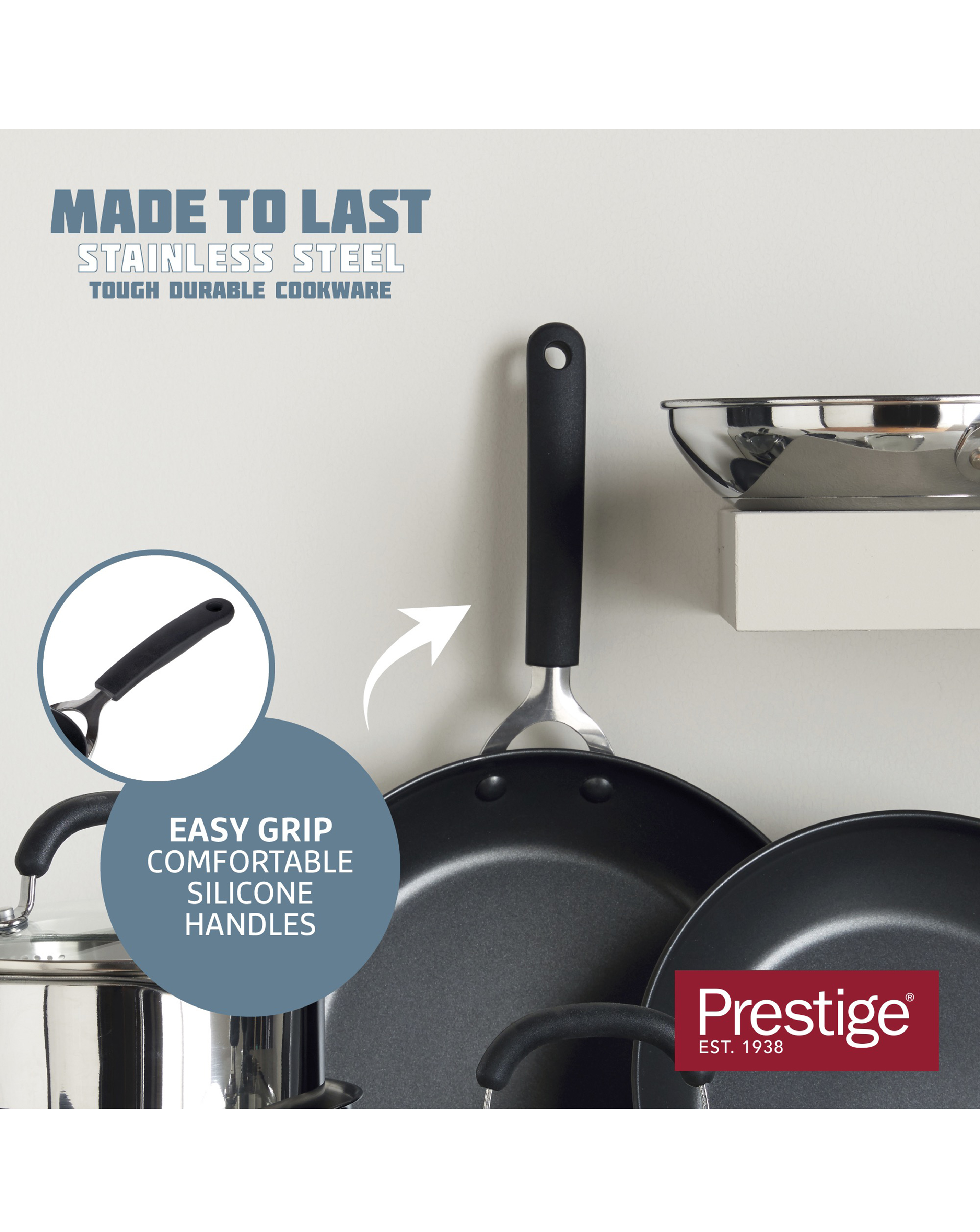 Prestige Made to Last 5 Piece Pan Set