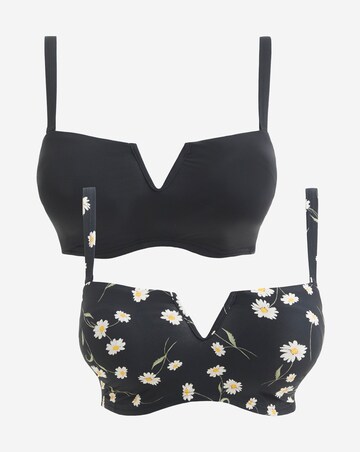 MAGISCULPT 2 Pack Bandeau Bikini Tops