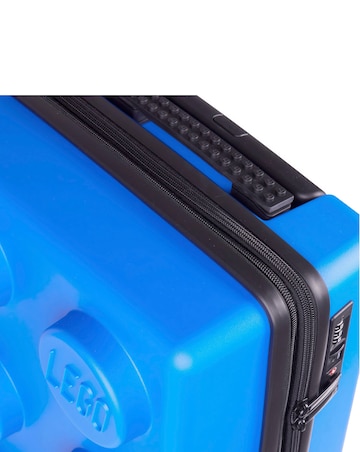 LEGO Brick Cabin Suitcase - Bright Blue
