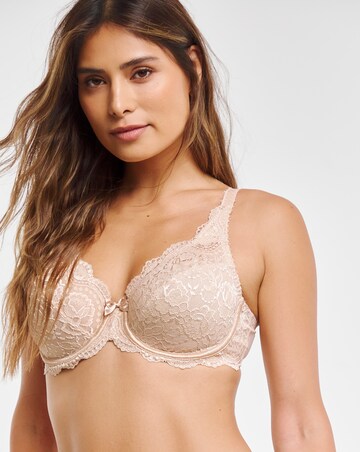 Playtex Flower Lace Full Cup Wired Bra