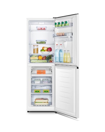 Fridgemaster MC55240E 174cm 50/50 Fridge Freezer White