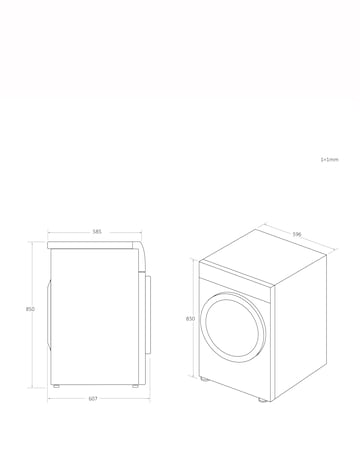 Candy Smart Pro CSOEC10DE WiFi 10kg Condenser Tumble Dryer White + Install