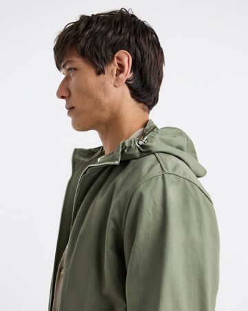 Cotton Peached Hooded Jacket