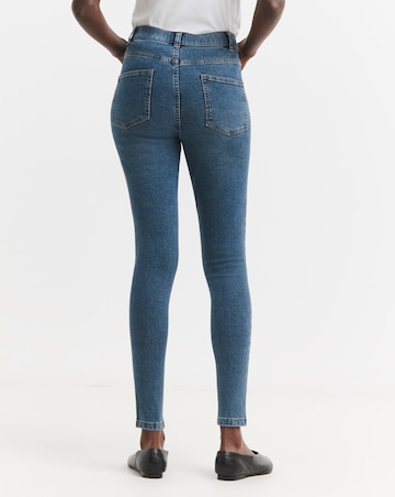24/7 Light Mid Wash Skinny Jeans