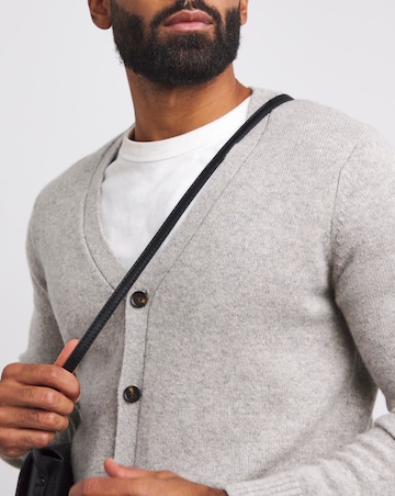 Ecru Lambswool Cardigan