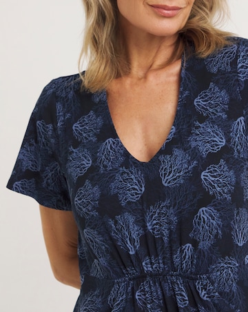 Julipa Gathered Waist Pocket Dress