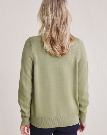 Julipa Cotton Pointelle Cardigan