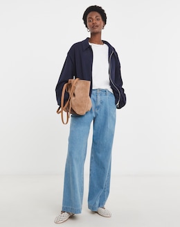 Anthology Bubble Hem Pocket Detail Jacket