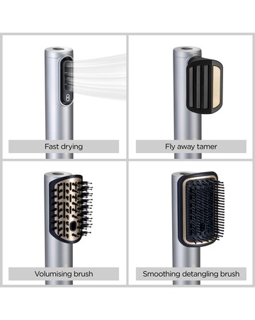 BaByliss Air Wand Limited Edition Hair Dryer, Smoothing and Volumising All-in-On