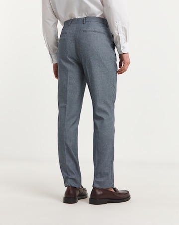 Lewis Blue Puppytooth Suit Trouser