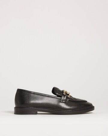 Marie Classic Quilted Trim Loafer - Wide Fit (E)