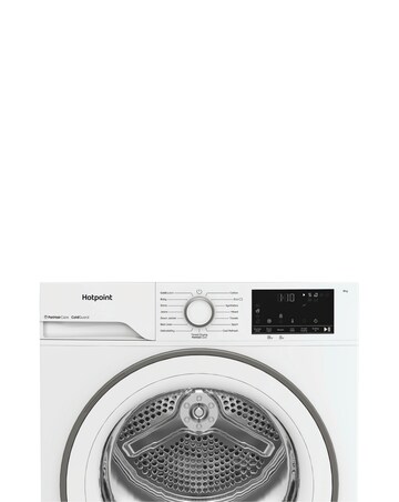 Hotpoint FabicCare C HSD 82M WW UK 8kg Heat Pump Tumble Dryer White + Install
