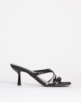 Joanna Hope Diamante Crossover Heel Wide Fit (E)