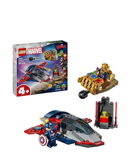 LEGO Marvel Captain America vs. Thanos, Super Hero Building Toy 76319