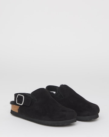 Floss Fluffy Mule Slippers - Extra Wide Fit (EEE)