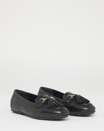 Heavenly Soles Prague Leather Driving Moccasins - Wide Fit (E)