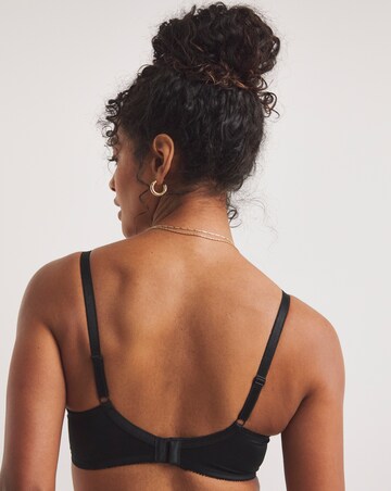 Pretty Secrets (3 Pack) Full Cup Wired Bras (B-E) Black