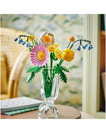 LEGO Botanicals Petite Sunny Bouquet Flower Decor Building Kit for Kids 10347