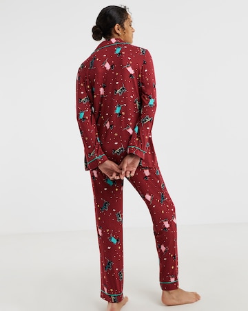 Pretty Secrets Scotty Dog Button Pyjama Set