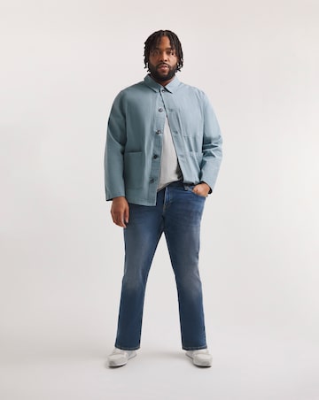 Jack & Jones Slim Tapered Fit Glenn Jeans In Light Blue