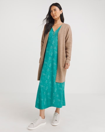 Julipa Button Front Midi Dress