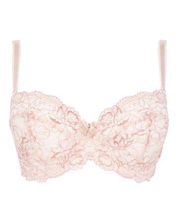 Pretty Secrets Ella Lace Multiway Wired Bra B-J - Blush