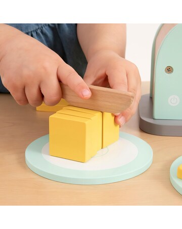 TP Owl & Fox Wooden Toaster Set