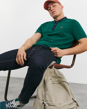Voi Contrast Collar Polo Long Length