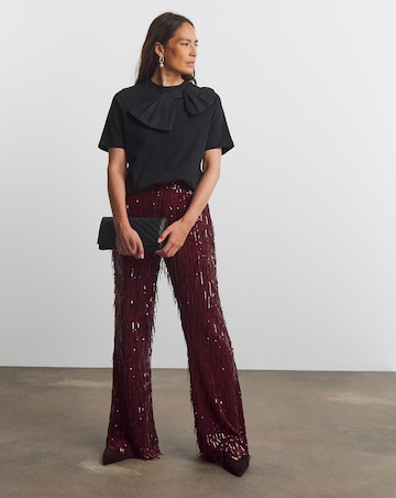 Joanna Hope Sequin Trousers