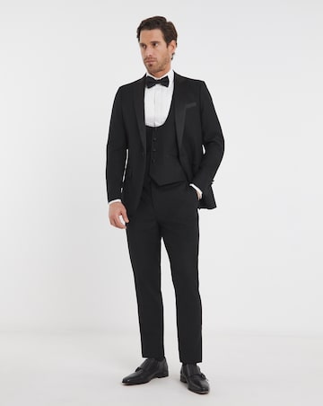 Premium Textured Tuxedo Waistcoat