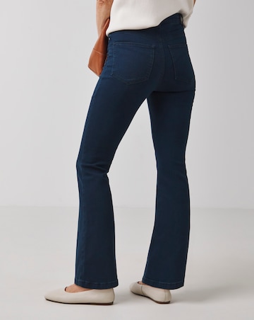 Indigo High Waist Super Soft Bootcut Jean