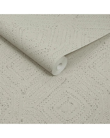 Abigail Ahern Artisan Weave Cream Wallpaper