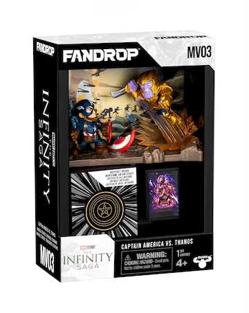 FanDrop Marvel Captain America vs Thanos Figures