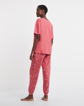 Pretty Lounge Christmas Cuffed Pyjama Set