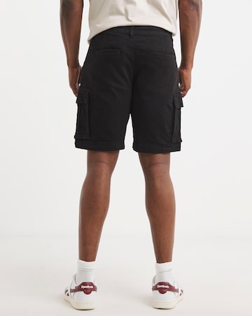 Axel Mid Length Cargo Denim Short