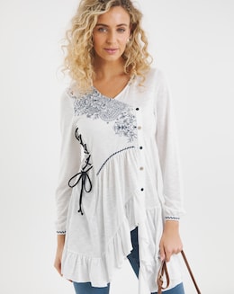 Joe Browns Exquisite Embroidered Tunic