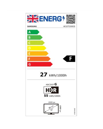 Samsung 32in UE32T5300 Smart Full HD HDR LED TV
