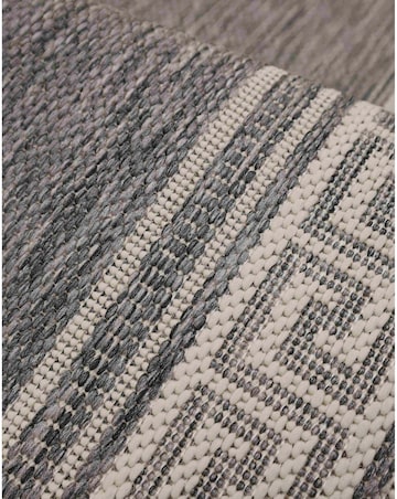 Gel Backed Greek Key Rug