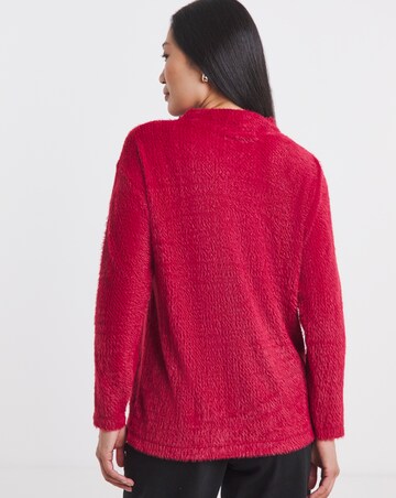 Brushed Soft Touch Longline Top